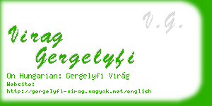 virag gergelyfi business card